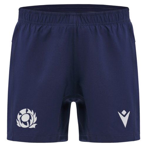 2025-2026 Scotland Rugby Training Shorts (Navy) - Kids