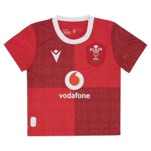 2025-2026 Wales WRU Home Baby Rugby Shirt