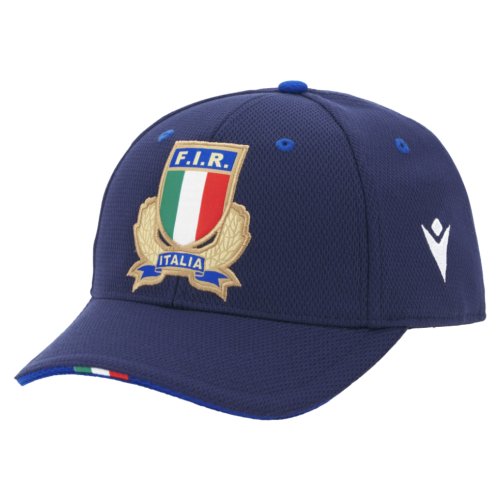 2025-2026 Italy FIR Rugby Cap (Navy)
