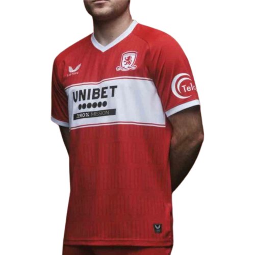 2025-2026 Middlesbrough Home Shirt