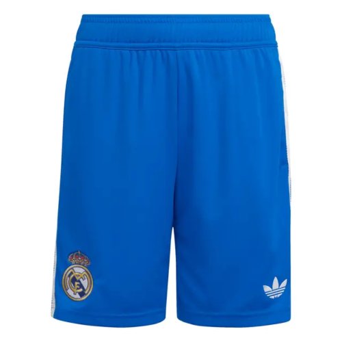 2025-2026 Real Madrid Third Shorts (Blue) - Kids