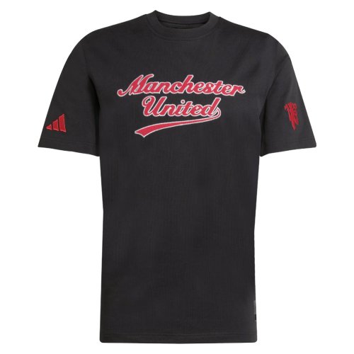 2025-2026 Man Utd US Tee (Black)