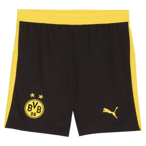 2025-2026 Borussia Dortmund Home Shorts (Black) - Kids