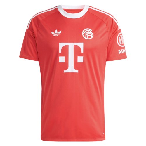 2025-2026 Bayern Munich Third Goalkeeper Shirt (Pure Ruby)
