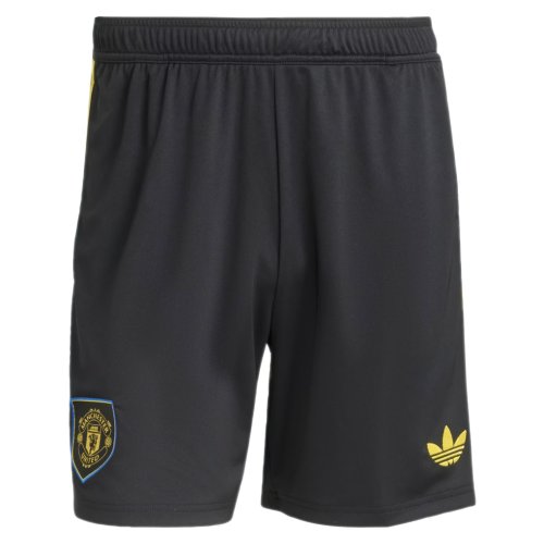 2025-2026 Man Utd Third Shorts (Black)
