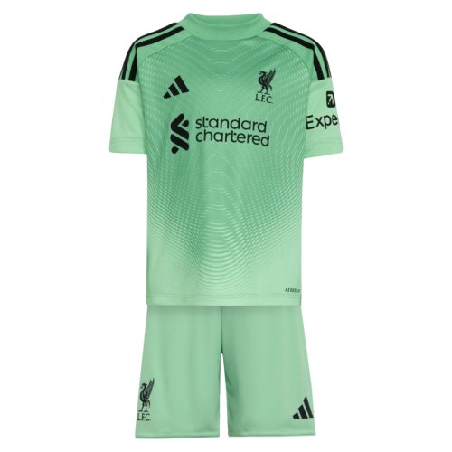 2025-2026 Liverpool Home Goalkeeper Mini Kit