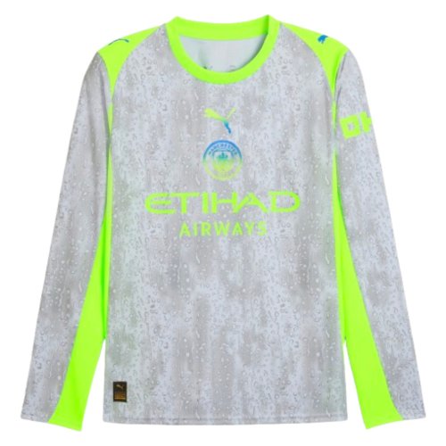 2025-2026 Man City Long Sleeve Third Shirt