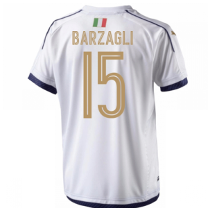 2006 Italy Tribute Away Shirt (Barzagli 15)