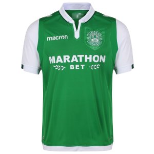 Hibernian 2017-18 Home Shirt (Excellent)