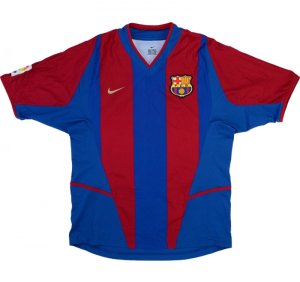 Barcelona 2002-03 Home Shirt ((Very Good) XXL) Barcelona 2002-03 Home Shirt ((Very Good) XXL)