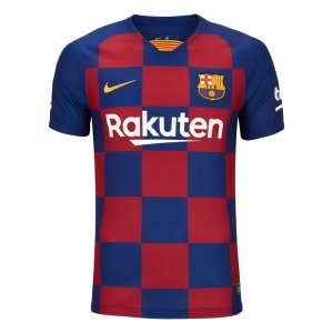 Barcelona 2019-20 Home Shirt ((Excellent) M) (Iniesta 8)