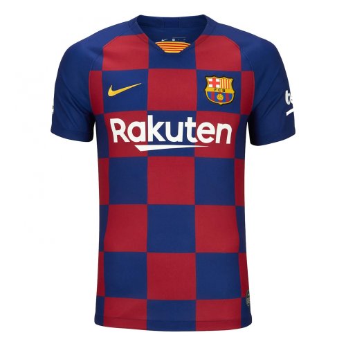 Barcelona 2019-20 Home Shirt ((Excellent) M) (Iniesta 8)