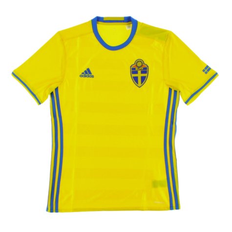 Sweden 2016-17 Home Shirt (L) (Very Good)