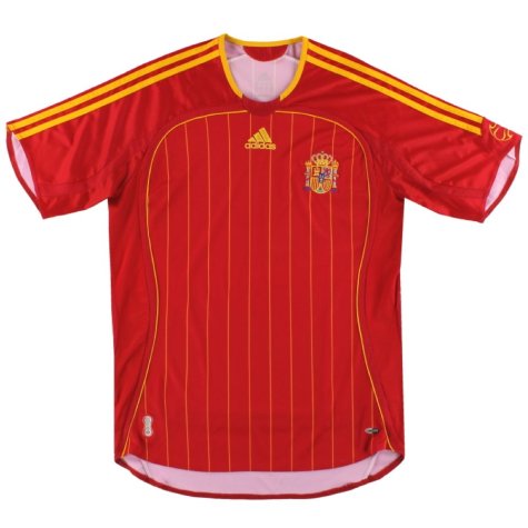 Spain 2006-08 Home Shirt (S) (Excellent)