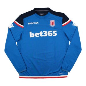 Stoke City 2017-18 Sweatshirt ((Excellent) M)