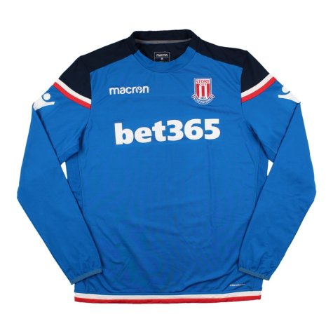 Stoke City 2017-18 Sweatshirt ((Excellent) M)