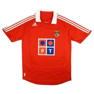 Benfica 2007-2008 Home Shirt ((Very Good) S)