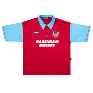 West Ham 1995-97 Home Shirt (XXL) (Mint) West Ham 1995-97 Home Shirt (XXL) (Mint)