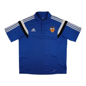 Valencia 2010s Adidas Football Polo Shirt (XL) (Mint)