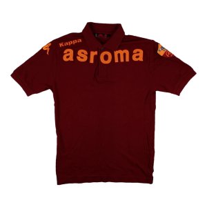 Roma 2008-09 Kappa Football Polo Shirt (M) (Very Good)