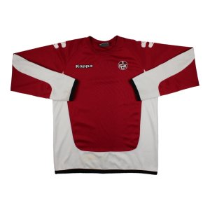 Kaiserslautern 2000s Kappa Long Sleeve Training Shirt (L) (Very Good)