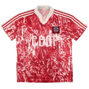 Soviet Union 1989-91 Home Shirt (M) (Very Good) Soviet Union 1989-91 Home Shirt (M) (Very Good)