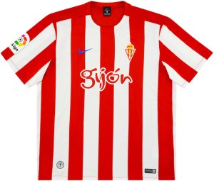 Sporting Gijon 2016-17 Home Shirt (xl) (Very Good)