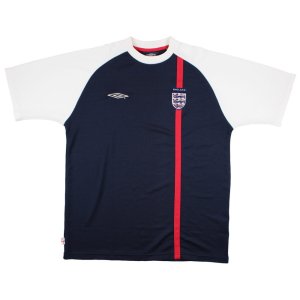 England 2001-03 Umbro Training Shirt (M) (Fair) England 2001-03 Umbro Training Shirt (M) (Fair)