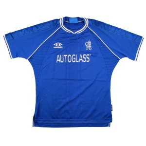 Chelsea 1999-01 Womens Home Shirt (Womens 14) (Excellent) Chelsea 1999-01 Womens Home Shirt (Womens 14) (Excellent)