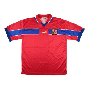 Czech Republic 1998-00 Home Shirt (XL) (Good) Czech Republic 1998-00 Home Shirt (XL) (Good)