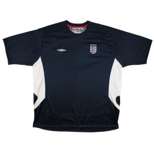 England 2005-07 Umbro Training Shirt (XXL) (Excellent) England 2005-07 Umbro Training Shirt (XXL) (Excellent)