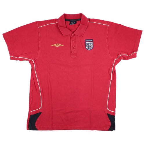 England 2005-06 Umbro Polo Shirt (L) (Very Good)