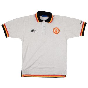 Manchester United 1996-98 Umbro Polo Shirt (XL Boys) (Excellent)