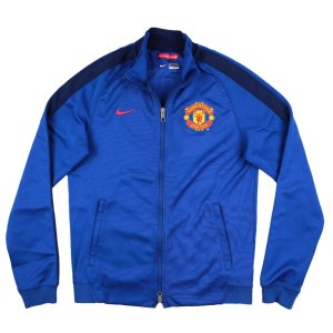 Manchester United 2013-14 Nike Long Sleeve Tracksuit Top (S) (Mint) Manchester United 2013-14 Nike Long Sleeve Tracksuit Top (S) (Mint)