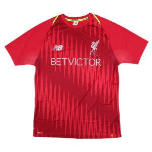 Liverpool 2018-19 New Balance Training Shirt (S) (Excellent)