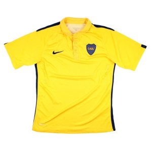 Boca Juniors 2014-15 Nike Polo Shirt (L) (Very Good)