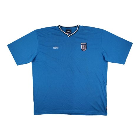 England 2000s Umbro Training Shirt (XL) (Very Good)