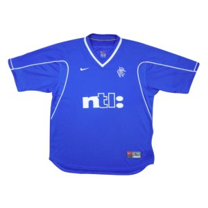 Rangers 1999-01 Home Shirt (XXL) (Good) Rangers 1999-01 Home Shirt (XXL) (Good)