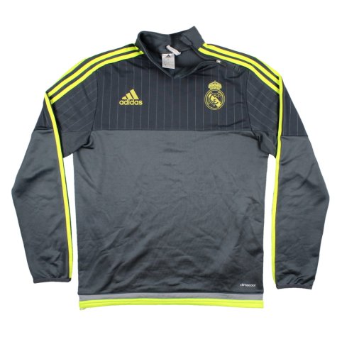 Real Madrid 2015-16 Adidas Long Sleeve Training Top (S) (Good)