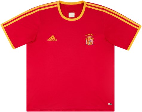 Spain 2006-07 Basic Home Shirt (S) (Excellent)