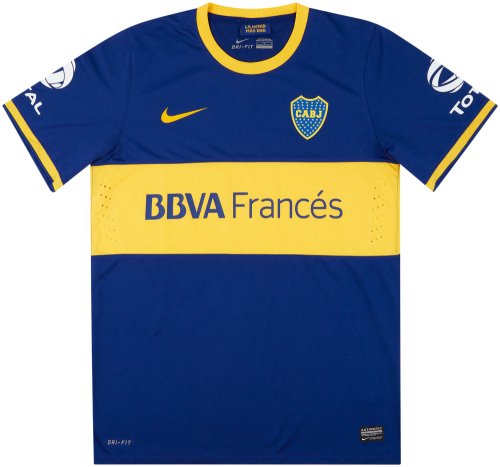 Boca Juniors 2013-14 Home Shirt (M) (Very Good)