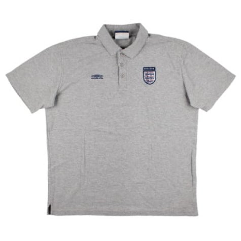 England 1999-2001 Umbro Polo Shirt (L) (Good)