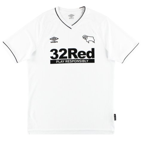 Derby County 2020-21 Home Shirt (L) (Excellent)