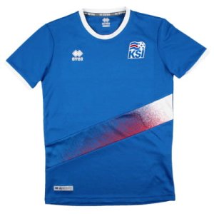 Iceland 2018-19 Errea Training Shirt (XS) (Excellent)