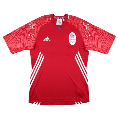 Team GB 2012-13 Adidas Training Shirt (S) (Excellent)