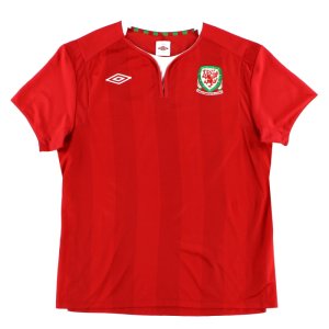 Wales 2011-12 Home Shirt (XL) (Very Good)