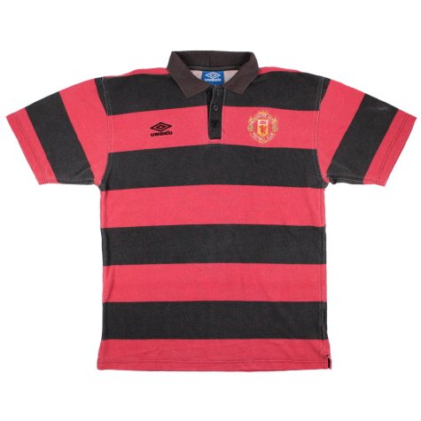 Manchester United 1994-1996 Umbro Polo Shirt (M) (Good)