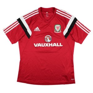 Wales 2013-14 Adidas Training Shirt (M) (Excellent)