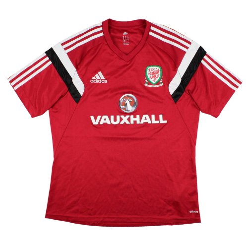 Wales 2013-14 Adidas Training Shirt (M) (Excellent)