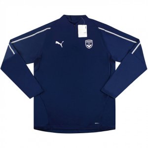 2018-2019 Bordeaux Puma Half Zip Training Top (Navy)